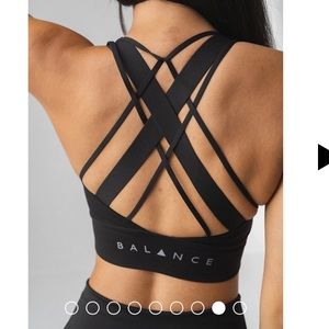 Blue Balance Sport Bra